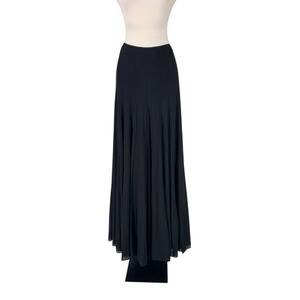 Jarbo Maxi Skirt Mesh Multi Layer Pull On Size 40 EU Witchy Goth Boho